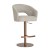 Ines- Swivel Bar Stool Upholstered Breakfast Stool Pump Adjustable by MEK design