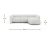 GIO- Corner Sofa, Elegant and Stylish, Upholstered by MEK design- dimension