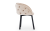 Pearl-  Dining Chair, Upholstered, can be swivel and tufted by MEK design3
