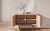 Artigiano- Commode Solid Oak Wood with Sintered Quartz Fronts, 2doors or 3doors by MEK design- 2doors