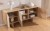 Artigiano- Commode Solid Oak Wood with Sintered Quartz Fronts, 2doors or 3doors by MEK design-3doors