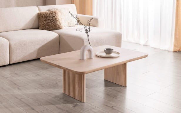 Artigiano - Coffee Table Solid Oak Wood Luxury and Timeless by MEK design