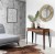 Bellagio-  Designer Console Table Solid Oak Wood with Sintered Quartz Top by MEK design4