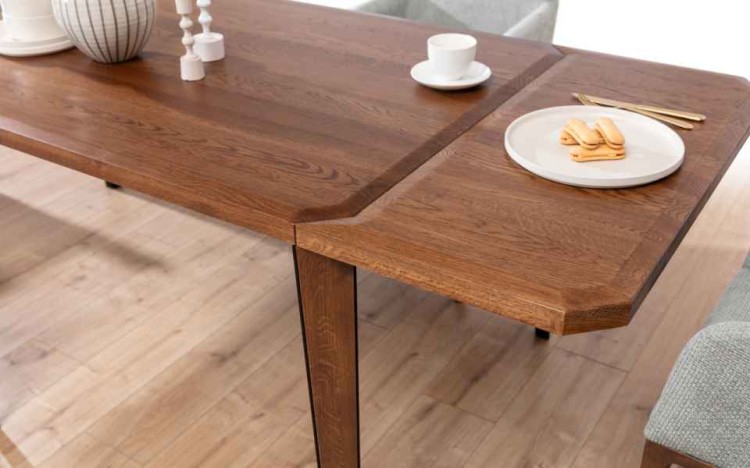 Bellagio- Solid Oak Wood Table Extendable Dining Table  by MEK design2