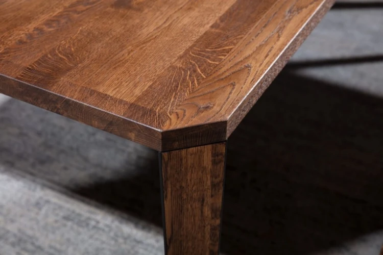 Bellagio - solid oak wood coffee table, craftmanship table by MEK design2