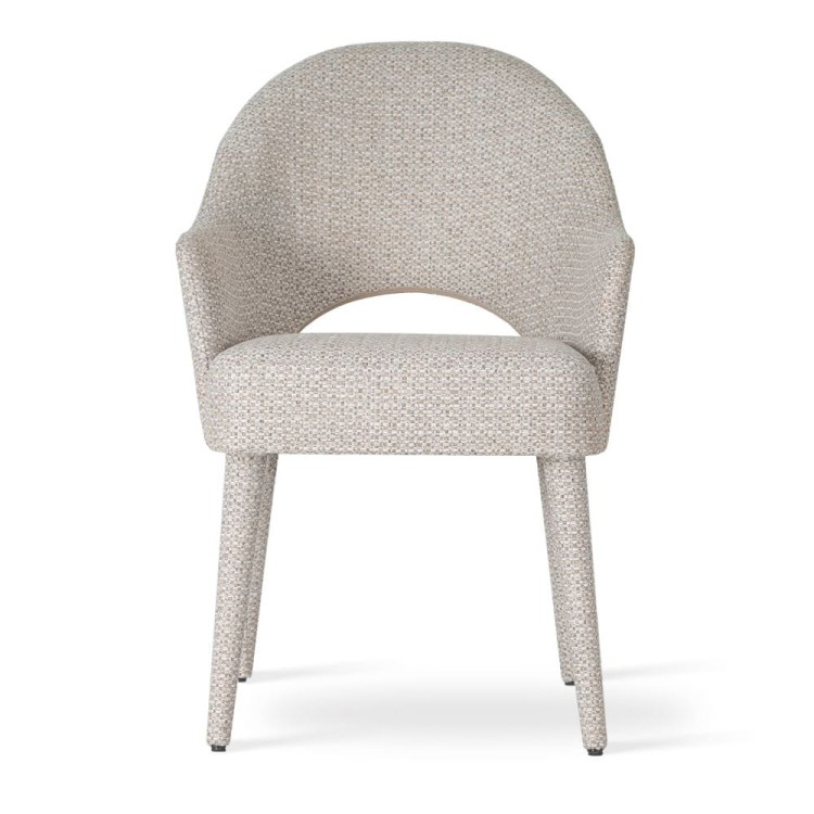 Goda Supreme Sock Chair with Upholstered Legs Dining Chair by MEK design2