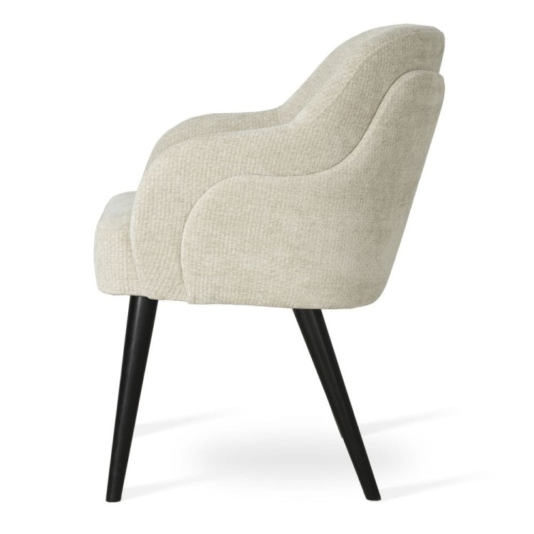 Aurin Supreme- Designer Chair Upholstered Wooden Legs Dining Chair by MEK design2