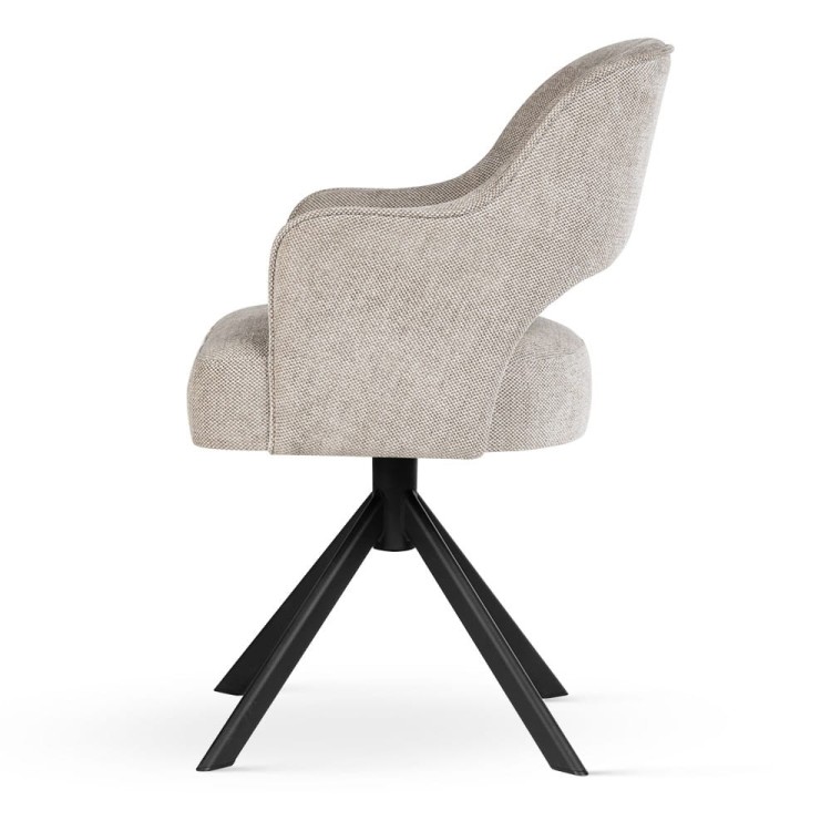 Keyko Supreme Swivel 360° Chair, Designer Chair Wooden or Steel Base by MEK design8