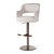 Keyko - Luxury Bar Stool, Upholstered with Adjustable Height, Modern Breakfast Stool by MEK design3
