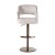 Keyko - Luxury Bar Stool, Upholstered with Adjustable Height, Modern Breakfast Stool by MEK design4
