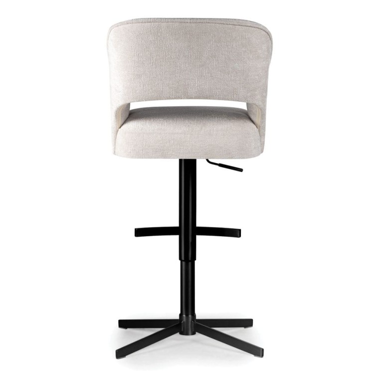 Keyko - Luxury Bar Stool, Upholstered with Adjustable Height, Modern Breakfast Stool by MEK design6