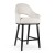 Goda Supreme - Upholstered Bar Stool with Wooden Legs, Maximum Comfort and Designer Look by MEK design
