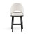 Goda Supreme - Upholstered Bar Stool with Wooden Legs, Maximum Comfort and Designer Look by MEK design3