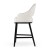 Goda Supreme - Upholstered Bar Stool with Wooden Legs, Maximum Comfort and Designer Look by MEK design4