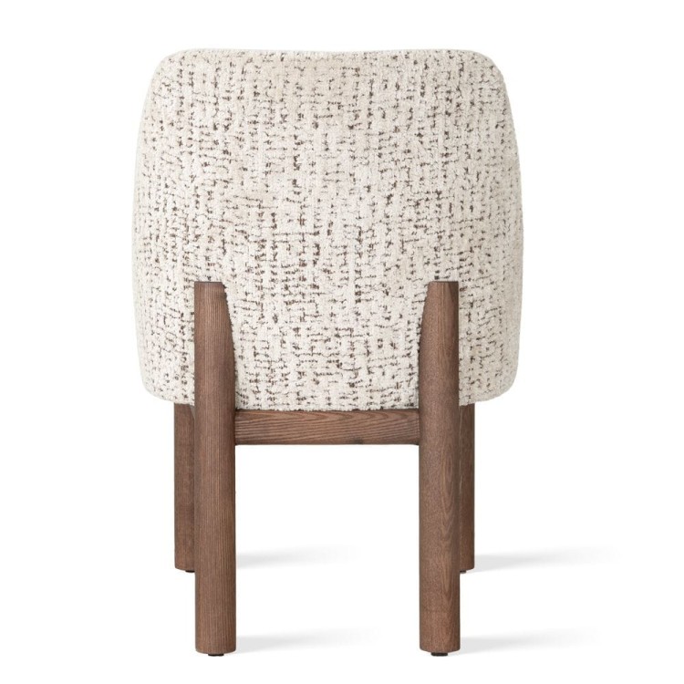 TOKYO - DESIGNER CHAIR UPHOLSTERED WITH WOODEN BASE by MEK design5