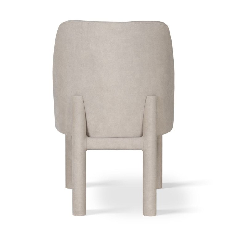 TOKYO - DESIGNER CHAIR UPHOLSTERED WITH WOODEN BASE by MEK design10