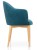 Louis -  Chair, Upholstered and Solid Wood Legs , Dining Chair by MEK design