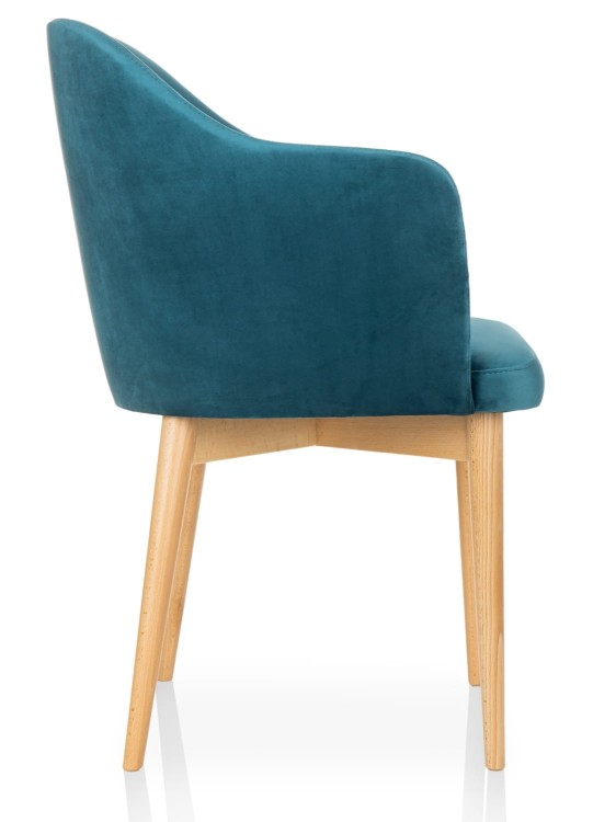Louis -  Chair, Upholstered and Solid Wood Legs , Dining Chair by MEK design