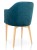 Louis -  Chair, Upholstered and Solid Wood Legs , Dining Chair by MEK design4