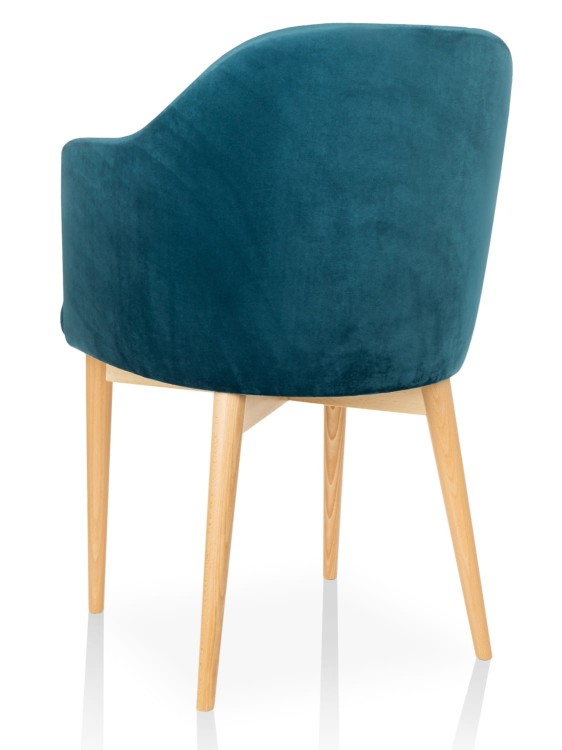 Louis -  Chair, Upholstered and Solid Wood Legs , Dining Chair by MEK design4