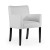 Virginia- lounge chair, wooden legs and  upholstered dining chair by MEK design