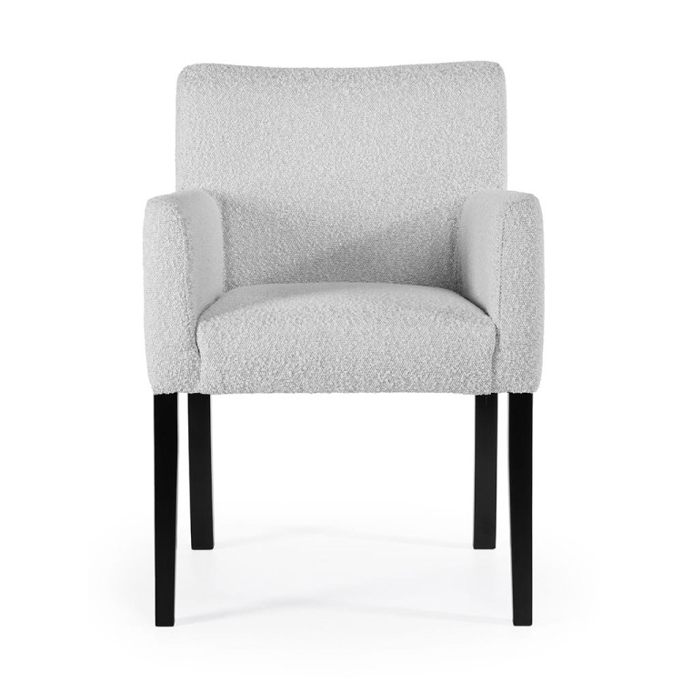 Virginia- lounge chair, wooden legs and  upholstered dining chair by MEK design2