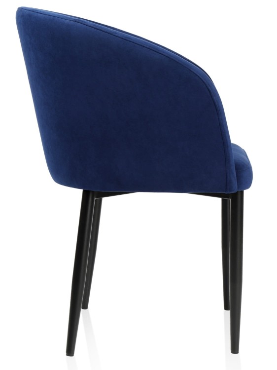 MATTEO - UPHOLSTERED CHAIR, STEEL LEGS OPTION OF SWIVEL, DINING CHAIR by MEK design3