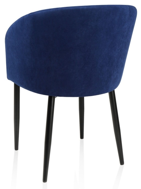 MATTEO - UPHOLSTERED CHAIR, STEEL LEGS OPTION OF SWIVEL, DINING CHAIR by MEK design5