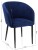 MATTEO - UPHOLSTERED CHAIR, STEEL LEGS OPTION OF SWIVEL, DINING CHAIR by MEK design6