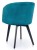 MATTEO-  UPHOLSTERED DINING CHAIR WITH WOODEN LEGS by MEK design6
