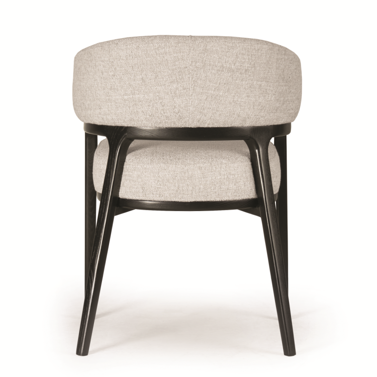 Dory- Designer Chair, Upholstered and Wooden base, Dining Chair by MEK design4