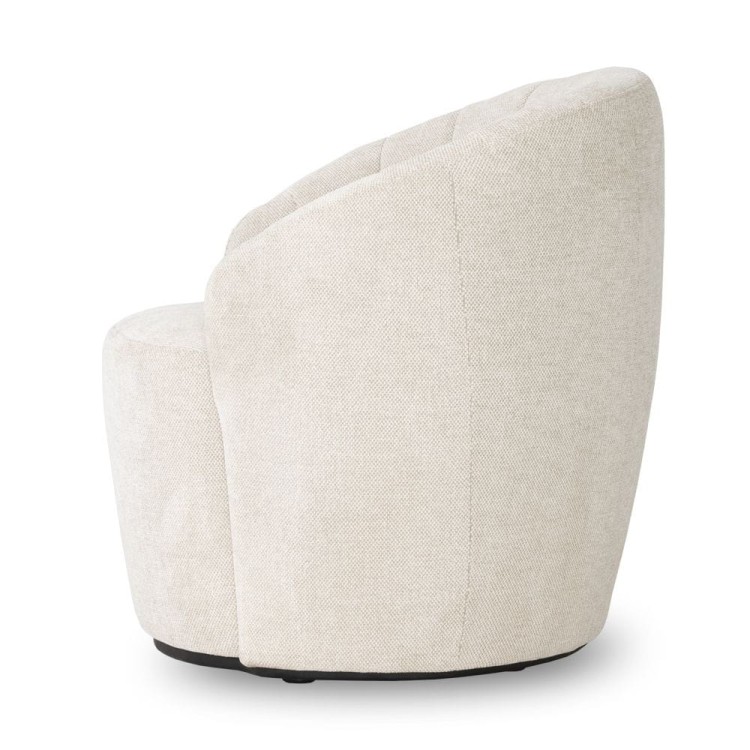 Bianco- Stylish Swivel Armchair , Upholstered Luxury Armchair by MEK design3