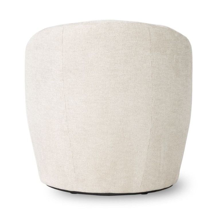 Bianco- Stylish Swivel Armchair , Upholstered Luxury Armchair by MEK design4