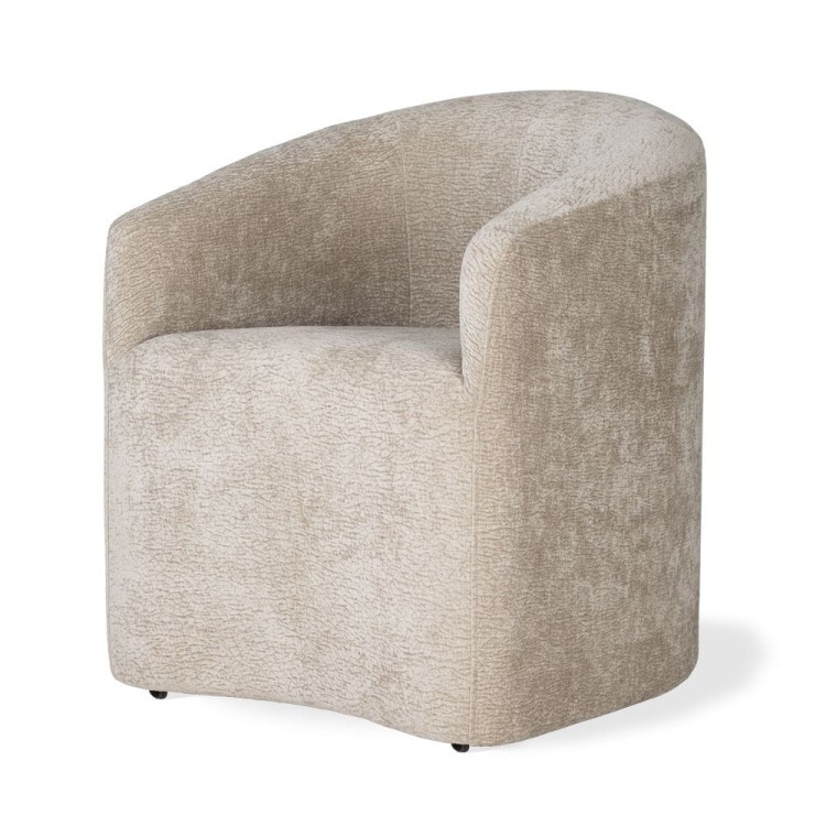 Candy- Designer Chair, Upholstered and Wheeled by MEK design