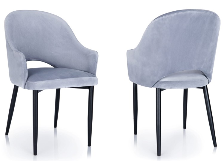 Rosenoswivel-Rose Dining Chair: Upholstered and Swivel Elegance by MEK design