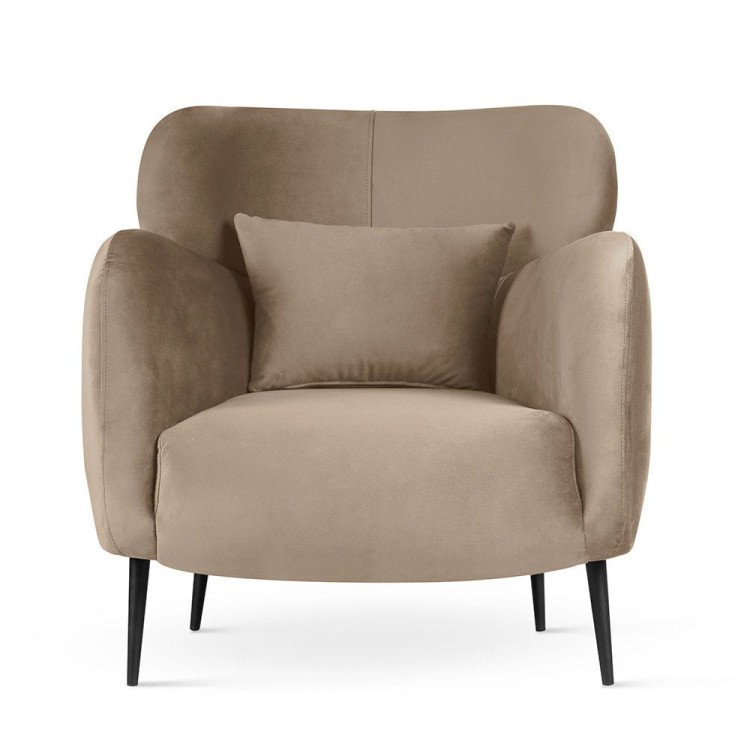 Soffio Lounge Armchair - Modern Elegance with Cloud-Like Comfort