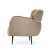Soffio Lounge Armchair - Modern Elegance with Cloud-Like Comfort