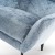 Ashbury- Designer Armchair, Upholstered with Steel Legs, Cosy Wing Chair, Accent Occasional Chair by MEK design