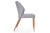 Aldo Upholstered Designer Dining Chair by MEK design- without armrest