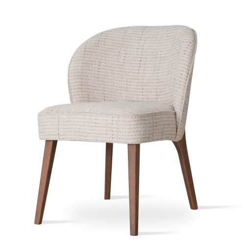 AINE Arte Supreme - Chair, Upholstered seat and wooden legs by MEK design