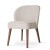 AINE Arte Supreme - Chair, Upholstered seat and wooden legs by MEK design