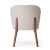 AINE Arte Supreme - Chair, Upholstered seat and wooden legs by MEK design