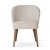 AINE Arte Supreme - Chair, Upholstered seat and wooden legs by MEK design