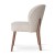 AINE Arte Supreme - Chair, Upholstered seat and wooden legs by MEK design