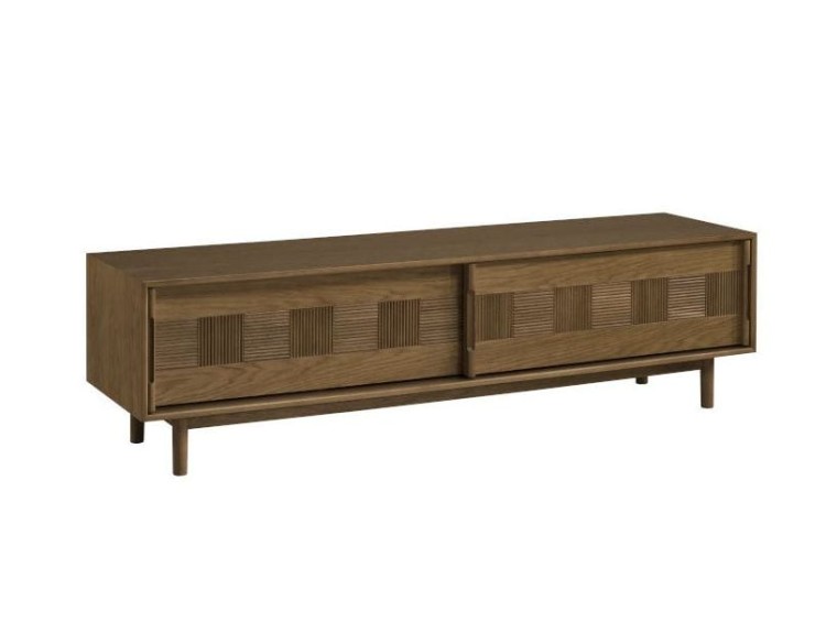 Solid Wood Tv Unit- Cantiero Exclusive Walnut Furniture by MEK design- oak