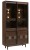 Solid Wood Display Cabinet - Cantiero Exclusive Walnut Furniture by MEK design-walnut