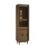 Solid Wood Display Cabinet 1door - Cantiero Exclusive Walnut Furniture by MEK design