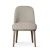 Dining chair- Savona Arte Supreme, Upholstered with Wooden Base by MEK design