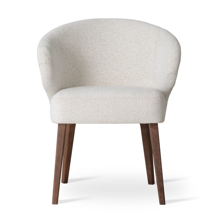 Luxury Chair - Ankara Arte Supreme , Upholstered with Wooden Base by MEK design