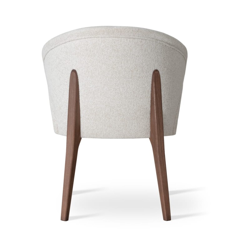 Luxury Chair - Ankara Arte Supreme , Upholstered with Wooden Base by MEK design